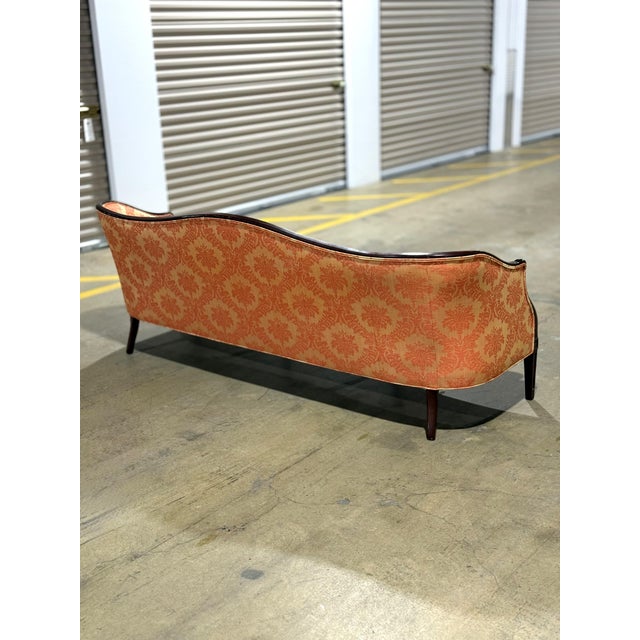 1970s Hickory Chair Company Camelback Sofa For Sale - Image 6 of 18
