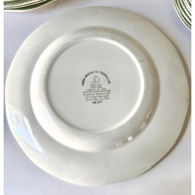 1960s 1960s Mid-Century Modern Enoch Wedgwood Tunstall Kent Dinnerware Set- 40 Pieces For Sale - Image 5 of 12