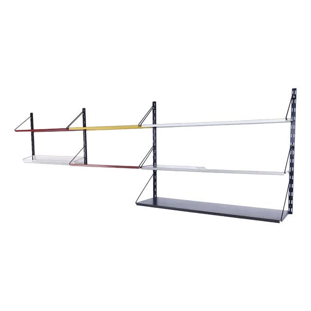 Pillar Wall System attributed to Tjerk Reijenga for Pilastro, 1950s For Sale