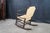 Antique Stamped Old Hickory Andrew Jackson Rattan Adirondack Lodge Rocking Chair For Sale - Image 9 of 12