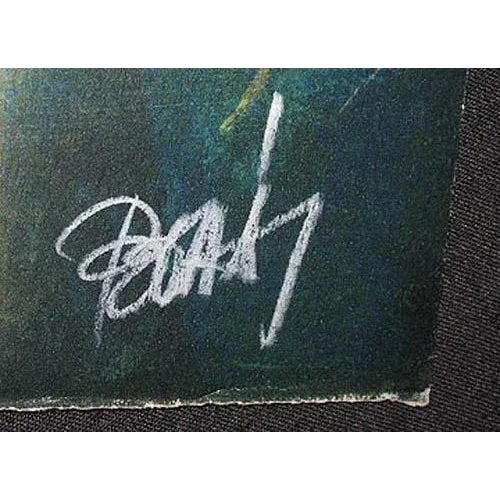 Limited edition lithograph art print, unframed. Edition size of 100. Circa mid 1970s. Hand signed and titled by the artist...