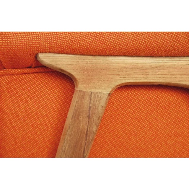 Mid-Century Elm Wing Master Chair by Thorbjörn Afdal for Bruksbo, 1960s For Sale - Image 13 of 18