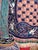Red Chinese Large Silk Embroidered Opera Curtain Tapestry 19 Century For Sale - Image 8 of 18