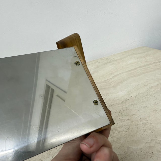 Mid-Century Modern Vintage Wood Bookends, 1970s, Set of 2 For Sale - Image 3 of 12