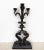Bronze 1 of 2 Huge Rare Maitland Smith Bronze Candelabra With Dolphins Candle Holders For Sale - Image 8 of 8