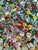 Orange Large Aboriginal Contemporary Painting Bush Plum by Polly Ngale For Sale - Image 8 of 14