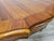Brown Baroque Style Table in Carved Walnut with Side Drawers, 1960 For Sale - Image 8 of 16