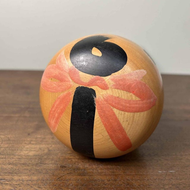 Vintage Kokeshi Figurine, 1960s For Sale - Image 9 of 14