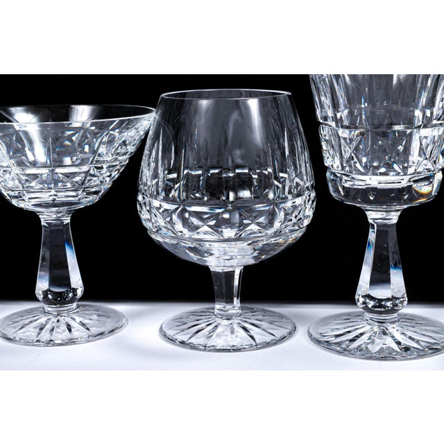 Extensive Collection of Waterford Kylemore Crystal Drinkware For Sale - Image 14 of 18