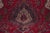 1970s 1970s Vintage Persian Handmade Wool 9x12 Red Area Rug For Sale - Image 5 of 11