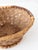 Wood Vintage Handwoven Round Basket For Sale - Image 7 of 9