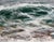 Plein air wave fragmentations VI by Elena Degenhardt | Soft pastel on paper abstract ocean waves For Sale