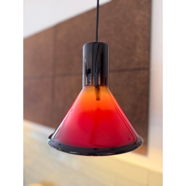 Aubergine P&T Mini Pendant Light by Michael Bang for Holmegaard, 1970s For Sale - Image 11 of 11