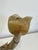 Gold Mid-Century Alabaster Candleholder, 1950s. For Sale - Image 8 of 10