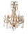 American Two Ebanista Marseille Semi-Precious Rock Crystal Chandeliers For Sale - Image 3 of 4