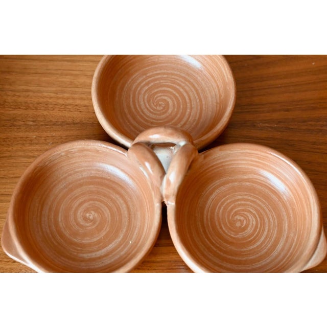 Ceramic Dinner Service with Glazed Terracotta by Jean Austruy, 1960s For Sale - Image 16 of 17