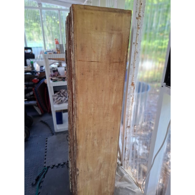 Antique Indian Carved Armoire For Sale - Image 10 of 18