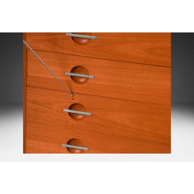 Hans Wegner Danish Teak Single Column Freestanding Wall Unit Room Divider For Sale - Image 14 of 14