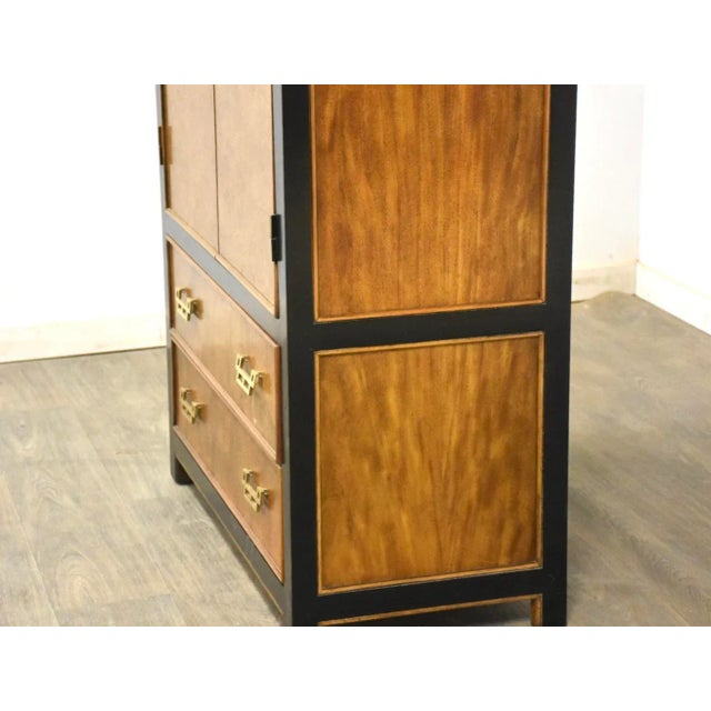 Brown 1970s Chin Hua Dresser Armoire by Raymond Sobota For Sale - Image 8 of 11