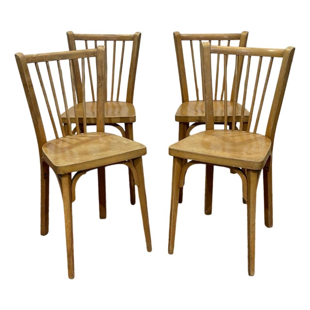 Chairs from Baumann, 1950s, Set of 4 For Sale