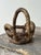 1940s Vintage Folk Art Bottle Cap Sculptural Basket, Circa 1930s-40s For Sale - Image 5 of 15