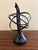 Vintage English Country Iron Black Garden Armillary Sundial For Sale - Image 10 of 10