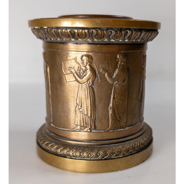 Gorham 20th Century Bronze Toothpick Holder in Neoclassical Style by Gorham For Sale - Image 4 of 13