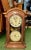 This listing is for an antique double dial calendar clock. This clock was manufactured as a collaborative piece between...