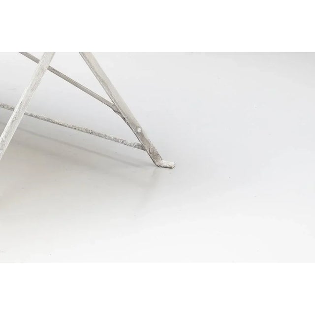 1930s Rectangular Folding Garden Table, 1930s For Sale - Image 5 of 8