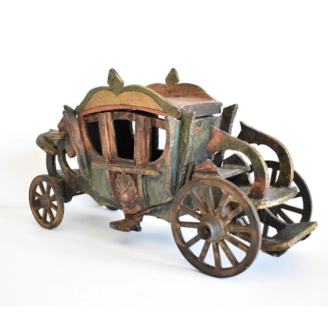 Victorian Antique Carriage Chocolate Display For Sale - Image 3 of 13