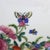 1930s Oversized Chinese Rose Medallion Punch Bowl Flower Garden & Butterflies C1930 For Sale - Image 5 of 15