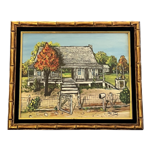 Early 21st Century Untitled Cabin Print - Signed Roy Gray