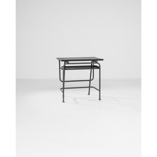 1960s Czech Metal School Desk For Sale In Greensboro - Image 6 of 18