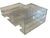 Space Age 1970s Palaset Clear Acrylic Stacking Letter Trays - Set of 5 For Sale - Image 4 of 8