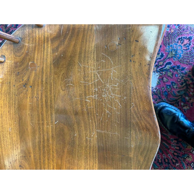 1950s Set of 4 Comb-Back Windsor Chairs For Sale - Image 9 of 11