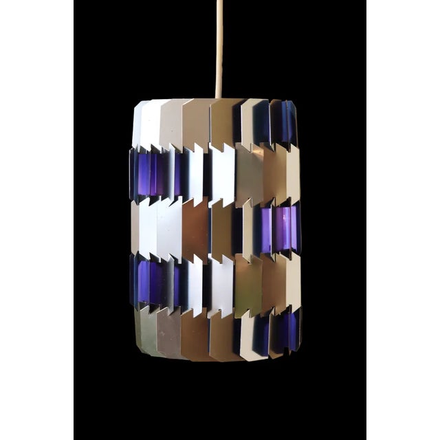 Danish Pendant Lamp by Louis Weisdorf for Lyfa, 1960s For Sale - Image 6 of 11