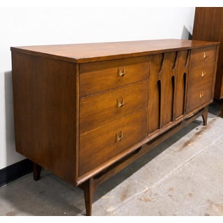 Broyhill Brasilia Dresser. Long Lowboy. Vintage Mid-Century Modern, Attributed. For Sale