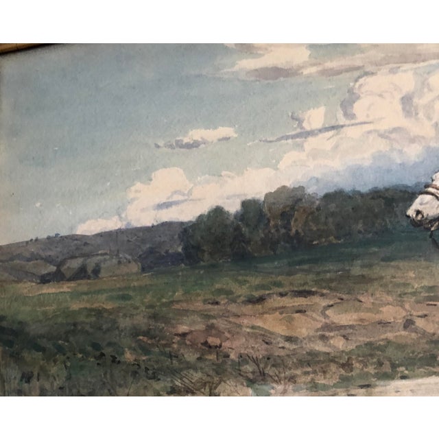 Original Watercolor Painting by Enrico Henri Coleman (1846-1911) For Sale - Image 4 of 10