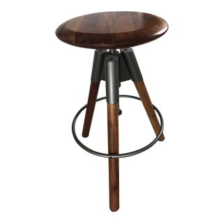 CB2 Revolution Adjustable Barstool For Sale