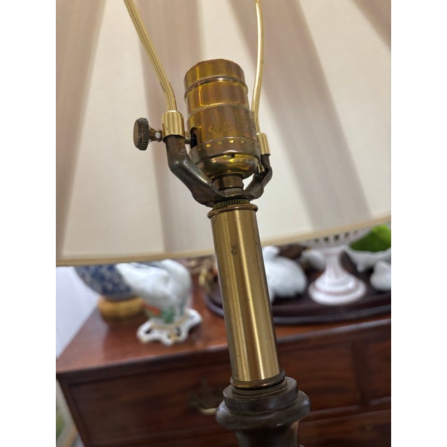 Mid Twentieth Century Extra Tall Barley Twist Buffet Lamps - a Pair For Sale - Image 4 of 11