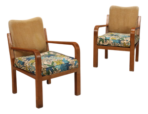 Armchairs, 1940s, Set of 2
