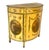 Late 18th Century George III Painted Demilune Cabinet For Sale - Image 5 of 12