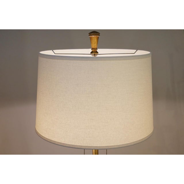 1960s Marbro Hollywood Regency Neoclassic Modern Elaborate Porcelain Floor Lamp One-of-a-Kind For Sale - Image 10 of 13