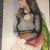 Figurative Original Vintage Female Portrait Watercolor Painting For Sale - Image 3 of 6