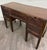 Antique Art Nouveau Walnut Vanity With Adjustable Mirror For Sale - Image 15 of 15