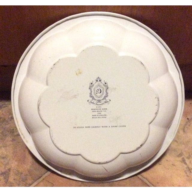1971 Vintage Daher Decorated Ware Serving Tin Bowl For Sale - Image 4 of 6