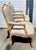Pair of J. Robert Scott Villa Fauteul Suede Leather Arm Chairs