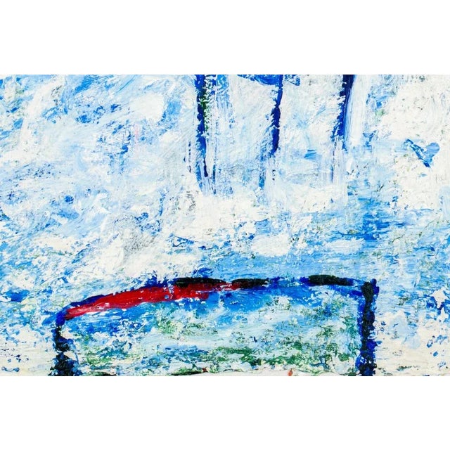 Elfi Schuselka "Do Jump Perches!" Oil on Canvas For Sale In New York - Image 6 of 10