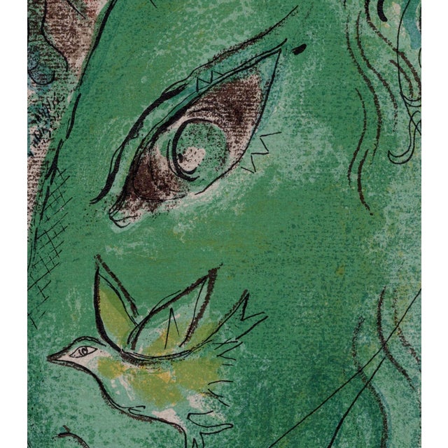 Marc Chagall, Paradis II, Nude, 1960, Original Lithograph For Sale - Image 6 of 8