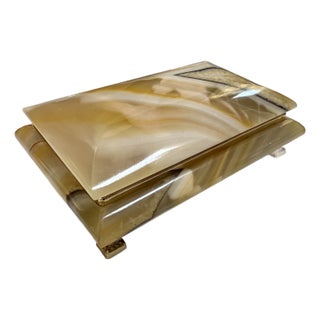 1960s Marble Decorative Box For Sale